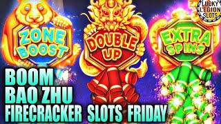 COME BACK WIN on “Firecracker Slots” Bao Zhu Zhao Fu Slot Machine #FirecrackerSlotsFriday