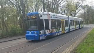 KVG 651 mit Deutschlandticket Werbung