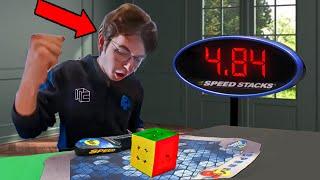 This is the Rubik's cube Record He's been Waiting for MORE than his BIRTHDAY