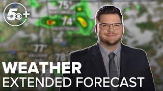 Warm holiday week sees shower chances rise | 5+ Weather