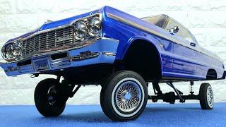 Unboxing Test Redcat Rc Lowrider Sixty Four Chevrolet Impala SS 1964 Hopping Jevries Chevy Car Blue