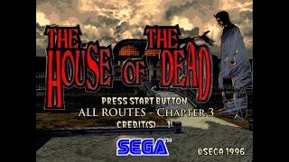 House of the Dead 1 Arcade - All Routes - Chapter 3 - Direct Game Capture