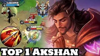 Wild Rift Akshan - Top 1 Akshan  Gameplay Rank Sovereign
