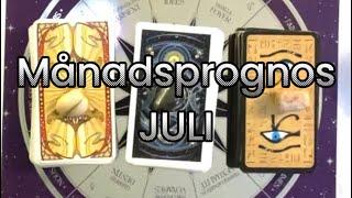 ️️Månadsprognos JULI️Vad kommer att händaAllmän, interaktiv reading med tarot och charms.