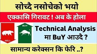 मात्र एक कारण : ठूलो गिरावट | Share Market In Nepal | Nepse Technical Analysis Today