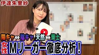 伊達朱里紗プロが女性Mリーガーを徹底分類！