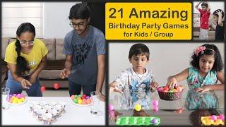 21 Amazing Birthday Party Games for Kids | Children Games to play in Party | Indoor Games for Party