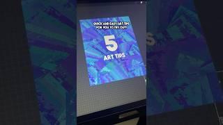 Here’s another 5 quick and easy art tips #arttutorial #arttips #illustration #digitalart