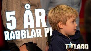 5-åriga Alexander memorerar pi - Talang 2020