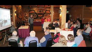 Paul Dorpat and Jean Sherrard talk at Ivar's Salmon House