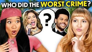 Guess The Pop Star From The Crime! (Justin Bieber, The Weeknd, Bruno Mars)