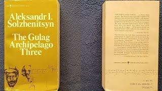 BOOK COVER REVIEW: The Gulag Archipelago Three, Aleksandr I. Solzhenitsyn (tr. Harry Willetts)