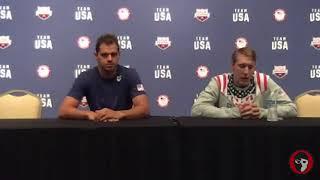 Olympic Media Day Press Conference: Michael Andrew, Chase Kalisz