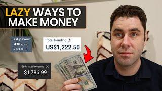 8 Laziest Ways to Make Money Online For Beginners In 2024 ($100/day+)