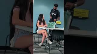 Hanging Balls Prank At School pt.2 kingcarlx  #shorts