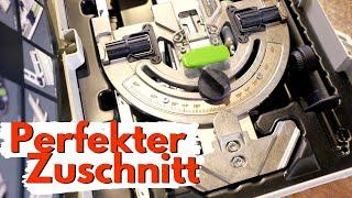 Präzise Tauchsäge - Alternative zu Bosch GTS/DeWalt 7492? Festool Winkelanschlag FS-WA im Test