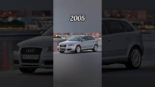 Evolution of Audi A3  (1995 - 2023) #shorts #audia3 #patelautovlogs