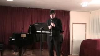 E. Vahl: "Chassidic Melody" for clarinet solo Victor Vatmacher, clarinet