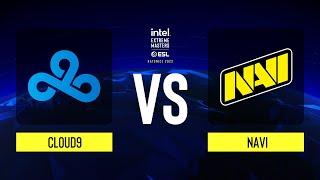 Cloud9 vs. NaVi - Map 1 [Ancient] - IEM Katowice 2023 - Upper bracket