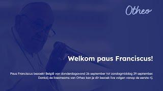 LIVE - Paus Franciscus aan KU Leuven, sterke toespraken en oproepen heen en weer