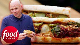 Tom Kerridge Teaches You How To Make A BBQ Meatball And Mozzarella Sub | Tom Kerridge Barbecues