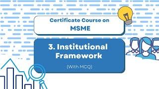 Chapter - 3 : Micro, Small and Medium Enterprises (MSME) - Certificate Course from IIBF, Mumbai