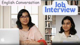 English Conversation : Job Interview | Improve your English | Adrija Biswas