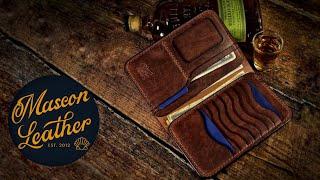 Making a Leather Wallet! - The DeNiro