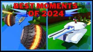 Best Destructive Builds & Funny Moments (2024) In Build A Boat For Treasure ROBLOX