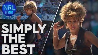 Relive Tina Turner’s electrifying 1993 NSWRL Grand Final performance | NRL on Nine