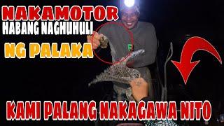 Nakamotor habang nanghuhuli ng  palaka? kami palang cguro gumawa nito?