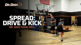 Team Shooting Drills: Spread Drive and Kick