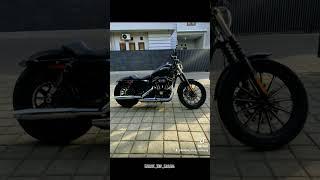 FOR SALE HD SPORTSTER IRON 883, Tahun 2015, Warna Hitam, Odo 5rb, Harga 175jt