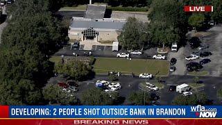 Jeff Patterson reports live from attempted bank robbery/shooting