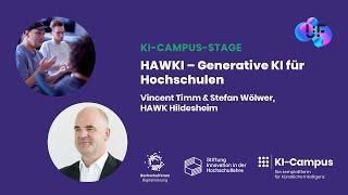 U:FF 2024: HAWKI – Generative KI für Hochschulen (Vincent Timm, Stefan Wölwer)