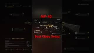 Call of Duty: Vanguard - MP-40 Best Class Setup