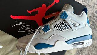 NIKE AIR JORDAN 4 MILITARY BLUE 2024, This is a perfect retro!!!!