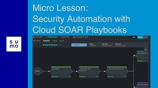 Micro Lesson: Security Automation with Cloud SOAR Playbooks