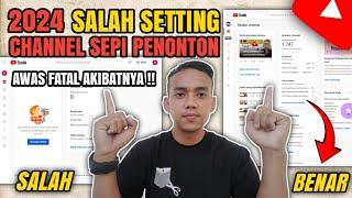 2024 Cara Setting Channel YouTube Agar Banyak Yang Nonton Dan Subscribe