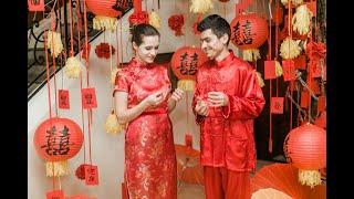 Chinese music. Violin duet Anticona.