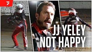 JJ Yeley Throws Steering Wheel TWICE After Turkey Night Grand Prix Crash + Reaction