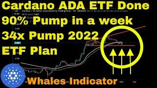 Cardano ADA ETF Pump 90% in a week! 34x Pump ETF potential 2022