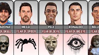 Fear & Phobias Of Famous Football Players