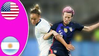 USWNT vs Argentina Highlights | Women’s International Football Friendlies