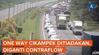 Alasan Polisi Ubah "One Way" Jadi "Contraflow" di Tol Jakarta-Cikampek