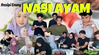 MASAK NASI AYAM ALIEF IRFAN APPROVE RAMAI YANG SUKA!!?