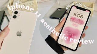 iPhone 11 aesthetic review 2023  worth it? + camera test n game test