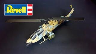Bell AH 1W Super Cobra  Revell 1:72  FULL VIDEO BUILD