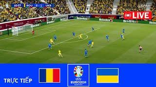 Romania vs Ukraine (3-0) | UEFA Euro Cup 2024 | Ukraine vs Romania Live | eFootball Pes 21 Gameplay