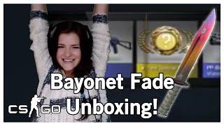 CSGO KNIFE UNBOXING - Factory New Bayonet Fade